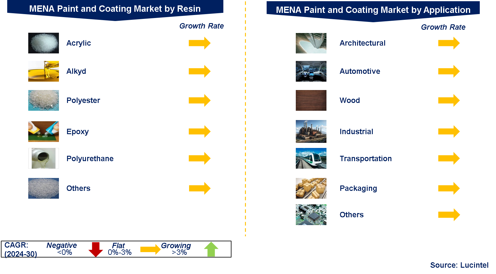 MENA Paint and Coating Market Segments